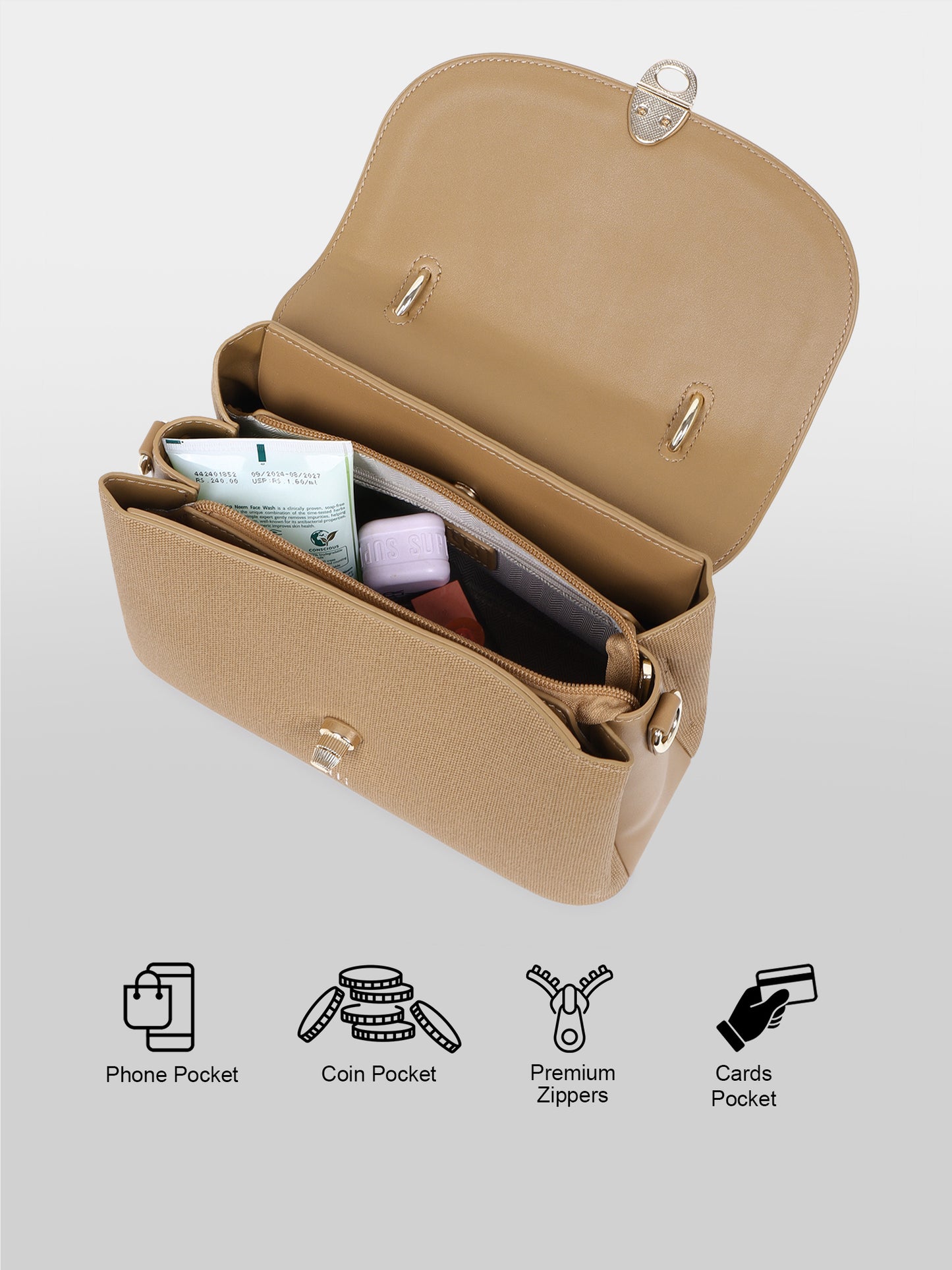 Quinn Flap Bag