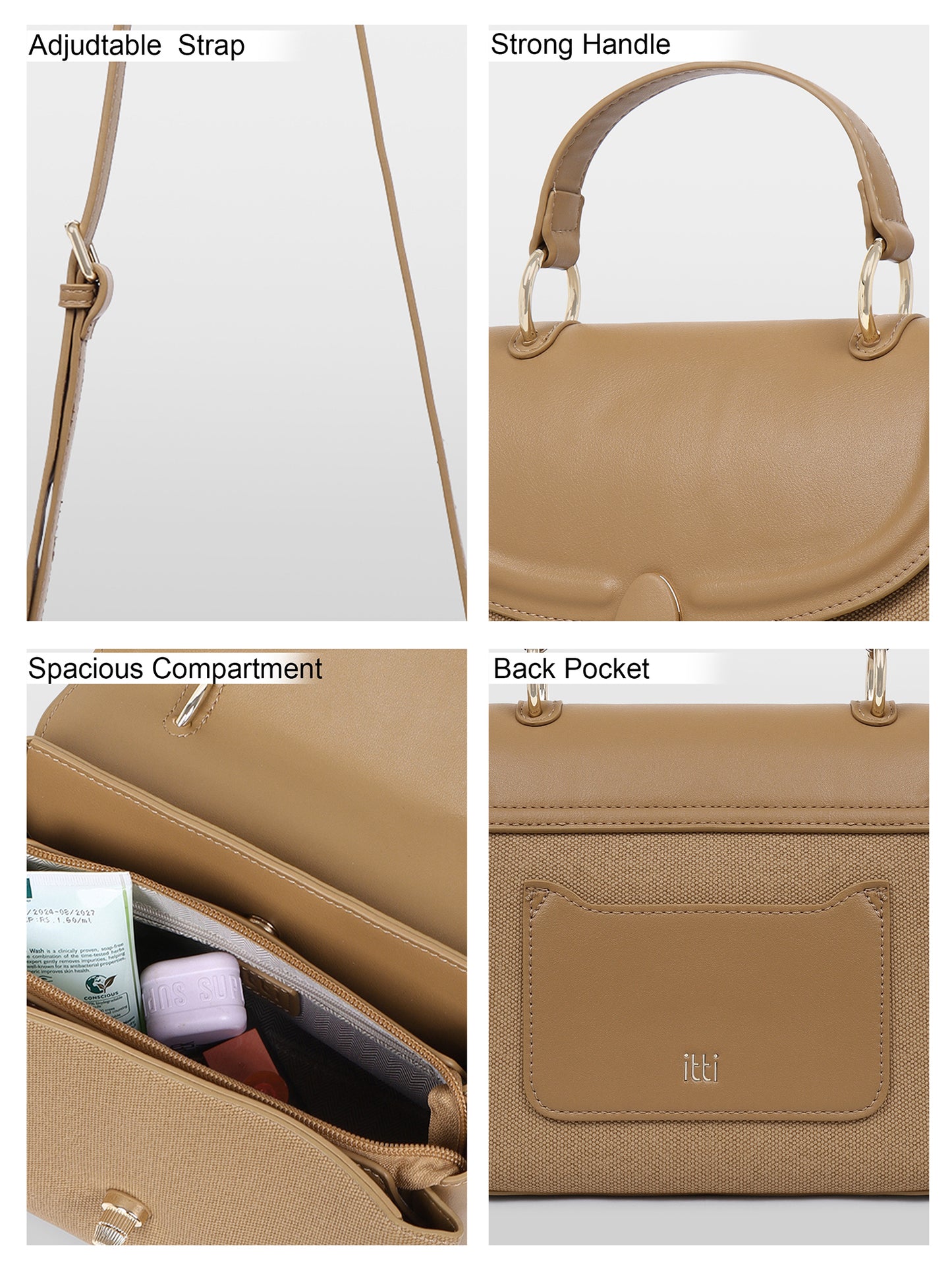 Quinn Flap Bag