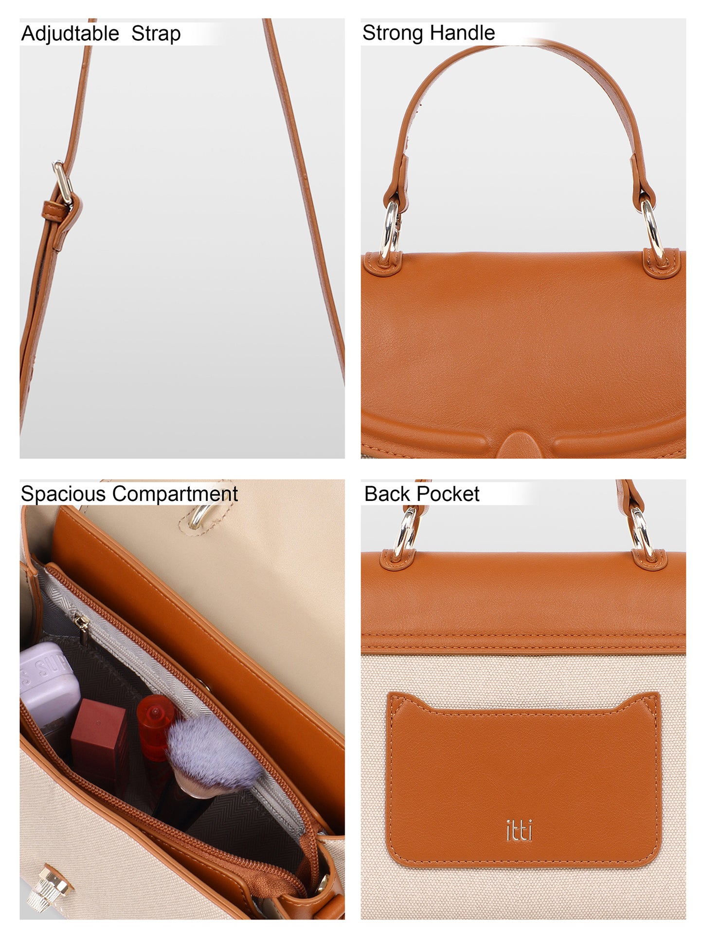 Quinn Flap Bag