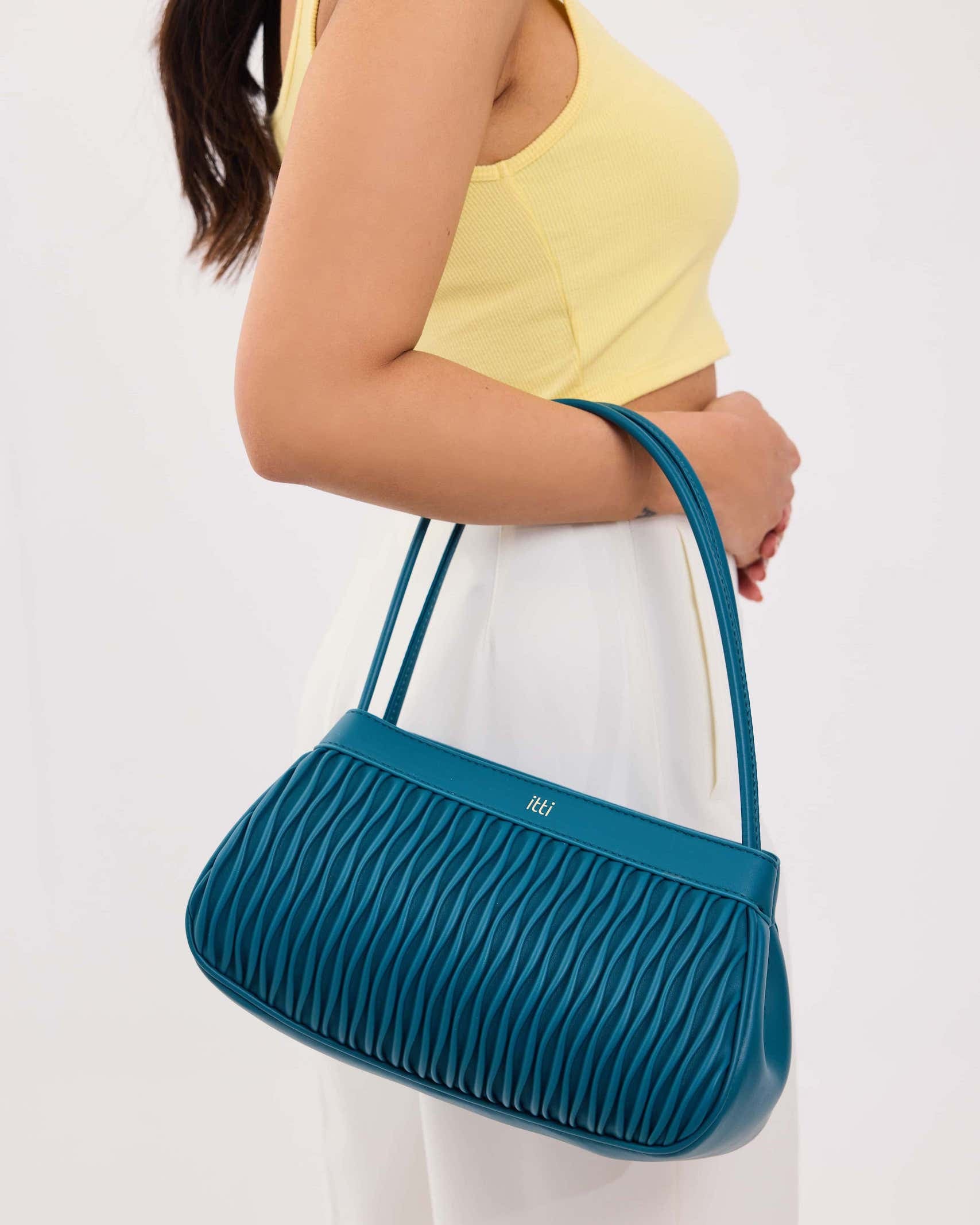 Wave Shoulder Bag – itti | Vegan Handbags For Women