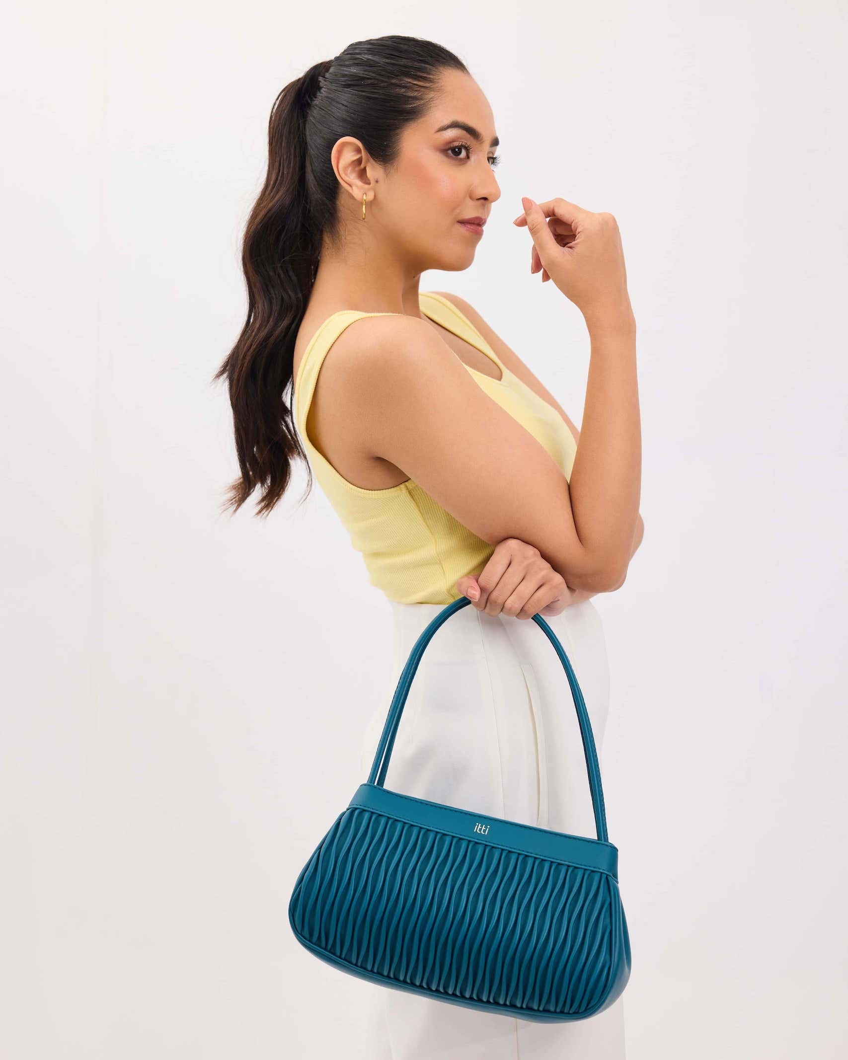 Wave Shoulder Bag – itti | Vegan Handbags For Women